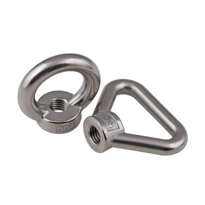 China Health Care M4M5M6 Forged Eye Nuts Pull Ring Nuts For Boats for sale