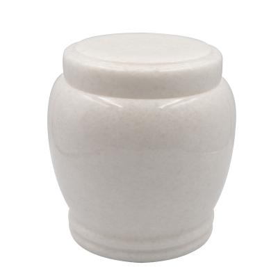 China JS-MU03 Style Onyx And European Marble Burial Urns Cremation Urn For Human Ashes for sale