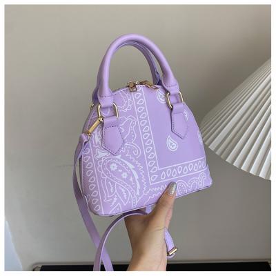 China Simple Casual Messenger Bag Shell Bag Handbag Ethnic Style Cashew Flower Fashion Women's Fanshion Bags Casual Messenger Bag for sale