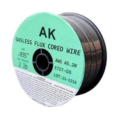 China Repair Steel Structure Windows And Doors Best Quality Self Shielded Wire E71t-gs Flux Cored Welding Wire For All Position Tube Welding for sale