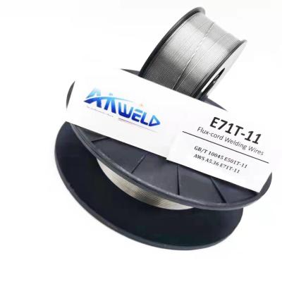 China Used in field where throttle not needed high quality hot sale high quality carbon steel airless self-shielding flux cored welding wire E71T-11 for sale