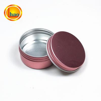 China Wholesale Rose Wide Soy Gold Candle Tin Jar Cosmetic/Candle for sale