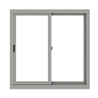 China Hot Sale Aluminum Profile Folding Screen Small Waterproof Insulated Sliding Windows Tinted Glass Sliding Window for sale