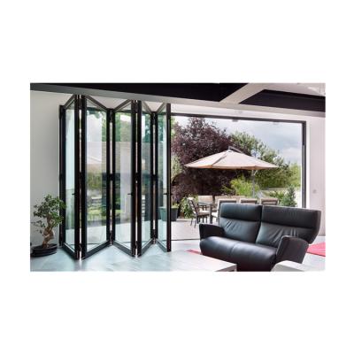 China Modern Standard As2047 Insulated Room Interior Folding Doors Panel Bi-Fold Glass Door For Home for sale