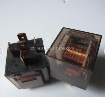 China Silver alloy ZT604-12V-A automotive relay, JD1912 car relay, translucent shell relay for sale for sale