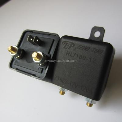 China Silver Alloy China Relay 12v 100A 120A 200A Car SPST Heavy Duty Automotive Relay 4pin RL180 for sale