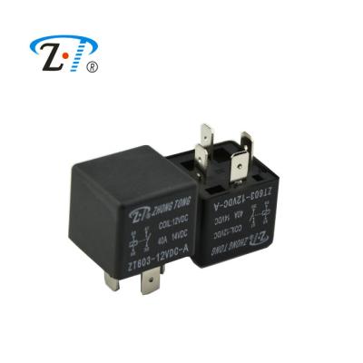 China ZT ZhongTong ZT603-12V-A 12V 24V Sealed Auto Relay for sale