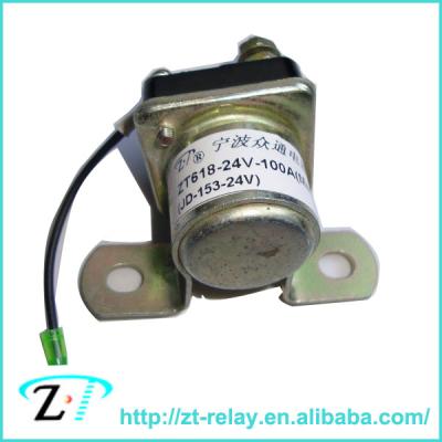 China Silver Alloy Start Auto Relays 24v Starter Relay for sale