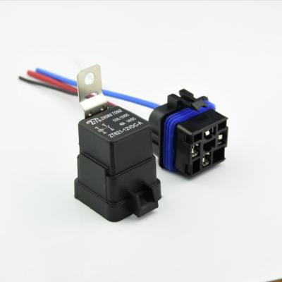 China Hot sale car parts 5pin non-gounding relay socket/auto connectors/plugs relay price for sale