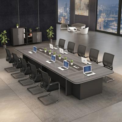 China Dirt-resistant and Easy to Handle Factory Desk Table Meeting Conference Table Office Furniture Set for sale