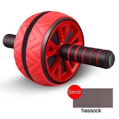 China FANDING ABS ab exercise wheel fitness stomach crusher strength training roller bodybuilding home gym FD122302 for sale