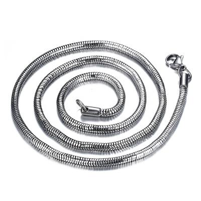 China FASHIONABLE Cuban Stainless Steel Gold Rope Link Snake Chain for sale