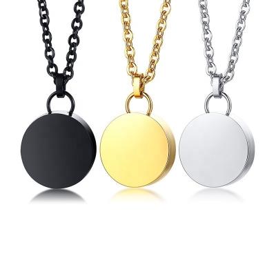 China FASHIONABLE Ashes Stainless Steel Pendant Necklace for sale