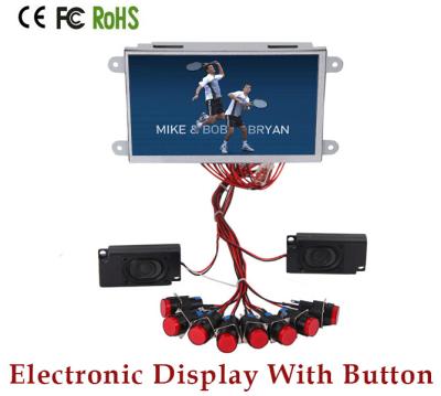 China Monitor LCD del marco abierto de 7 pulgadas, señalización de Digitaces del restaurante del tablero de publicidad del LCD en venta