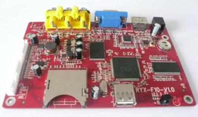 China 1920 × 1080P VGA HDMI SD / USB HD Digital Signage Media Player PCB board for sale