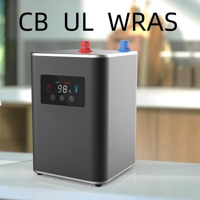 China Hotel WRAS Certificate 2.4L Under Sink Instant Boiling Water Dispenser for sale