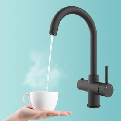 China Electric Faucets 4 in 1 Instant Boiling Water and Chilled Water Faucet Kitchen Faucet for sale