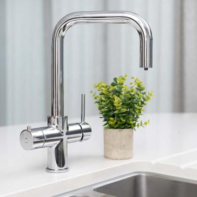 China Thermostatic Faucets Stainless Steel 4 Way Kitchen Faucet For Australia Market for sale