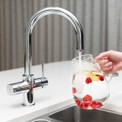 China Electric Faucets Instant Boil And Chilled Water Dispenser With Filter For Household for sale