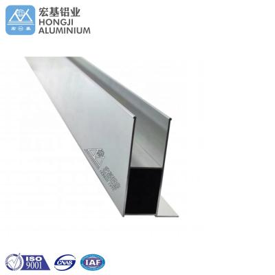 China door & Aluminum Window Edge H Cabinet Door Profile For MDF Board 4mm Wardrobe for sale