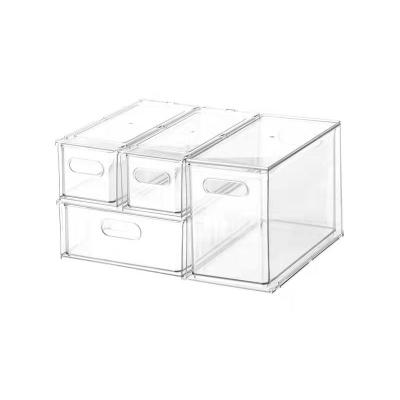 China Wholesale High Quality Viable Various Designs Freezer Bins Fridge Organizer Drawer Storage for sale