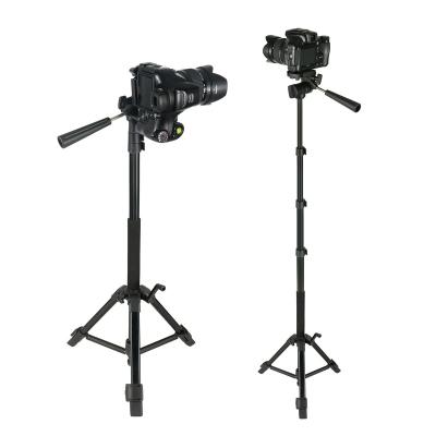 China PORTABLE Compact Flexible Portable Lightweight Aluminum Camera Tripod Stand Proefssional Photography Stand For Camera Phone for sale