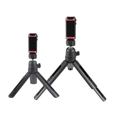 China PORTABLE Made in China Plastic 0.5 Kg Load Capacity Mini Table Top Tripod Photo Table Tripod Desktop Tripod for Phone for sale