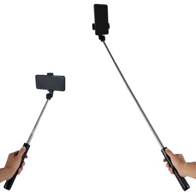 China PORTABLE Tripod 1m Selfie Stick Mini Tripod With Detachable Remote Extendable Selfie Stick For Smart Phone Selfie Phone Holder for sale