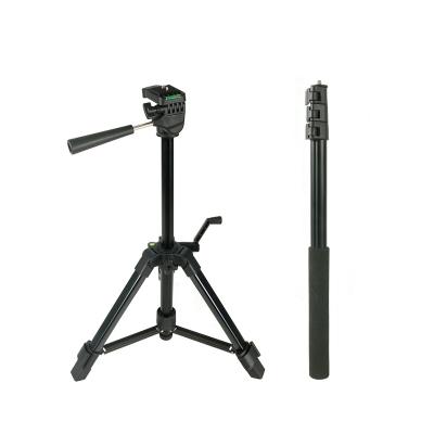 China Ring Light Stand Photo Camera PORTABLE Tripod Sufficiency Monopod Center Axis Selfie Stick for sale