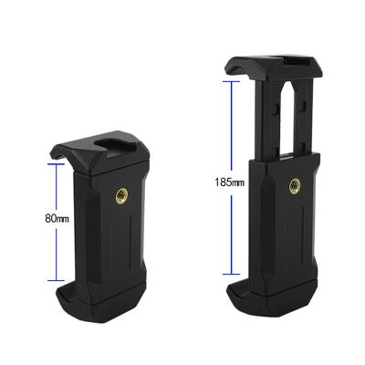 China Hot Selling Adjustable Factory Price Universal 1.5 Kg Load Capacity Plastic Phone Clip Holder for sale