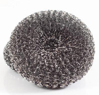 China Sustainable Scrubber With Galvanized Stainless Steel GI Mesh Scrubber Cleaning Ball for sale