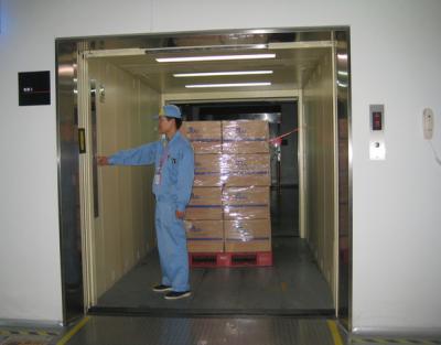 China Modern High Quality Long Duration Time Goods Elevator 1 Floor With Low Price for sale