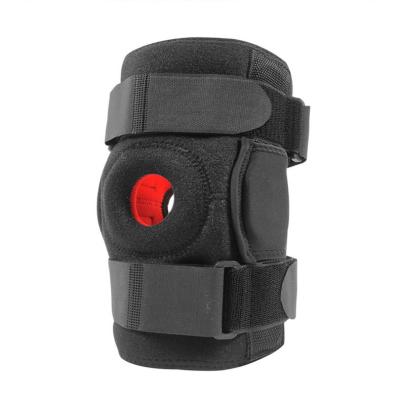 China Adjustable Elasticity Strap Pressure Sports Knee Pads Breathable Nylon Elastic Knee Pad SBR Non-slip Knee Pads for sale