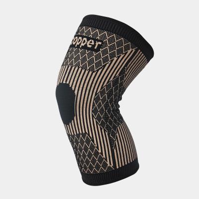 China 2020 Durable Cheap Copper Knee Pad Volleyball Knee Nylon Knee Sleeve for sale