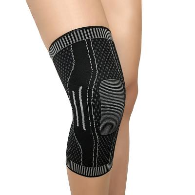 China Breathable Adjustable Elasticity Factory Designated Knee Brace Compression Sleeves Support Functioning, Pain Relief, Injury Recovery for sale