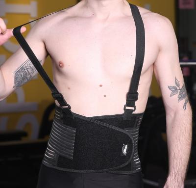 China Wholesale Adjustable Elastic Waist Support Belt Compression Waist Protector Elastic Back Support Belt For Men for sale