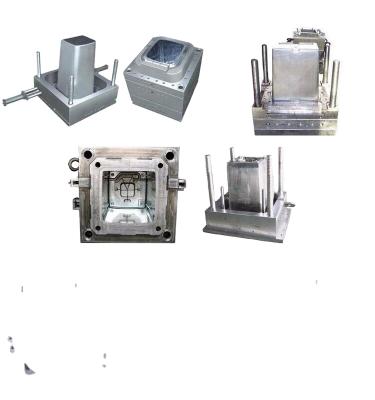 China Most Product Plastic Trash Can Injection Mold With Open Door Hot Runner System For Trash Can for sale