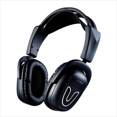 China Portable Foldable Headband Car Accessories 2 Channel Earbuds 2.4ghz Wireless Headset for sale