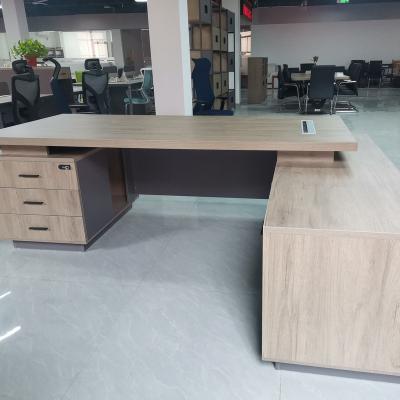 China Modern L Shaped Desk Modern Design Modular Executive Desk Table Computer Table Top Technology Executive Boss CEO Table for sale