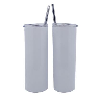 China Sustainable US Warehouse double-insulated 15oz 20 oz straight lean 30 oz stainless steel tumbler blanks sublimation blanks for hot printing for sale