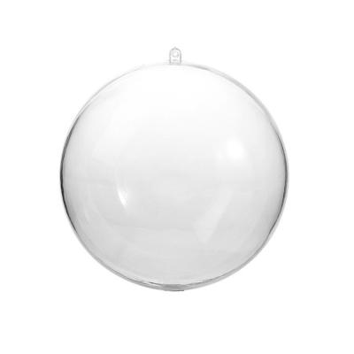 China Recyclable Transparent Beauty Egg Cavity Ball 3-20cm Eternal Flower Ball For Christmas Decoration for sale