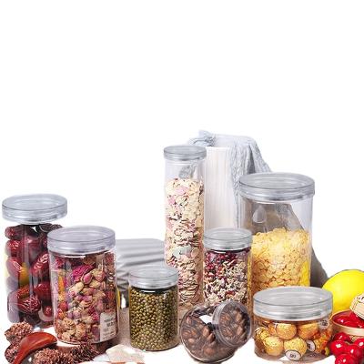 China Food Storage Containers , Stackable Organization Canister Plastic Jars For Food for sale