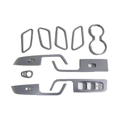 China Protect 10Pcs Car Interior Abs Chrome Trimming Kits For Ix25 Decoration Accessories for sale