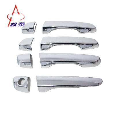 China 3M Adhesive Tape Chrome ABS Car Outer Door Handles Cover Decor Trim For FOR HYUNDAI SERIES for sale