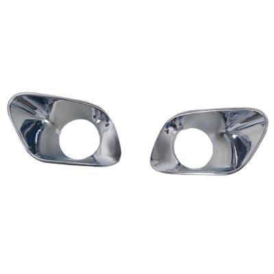 China Other Full Chrome Auto Accessories Kits  Front Fog Light Cover For Jeep for sale