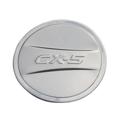 China Pre-attached with 3M self Adhesive For CX-5 Exterior Accessories Car ABS Gas Tank Cover for sale