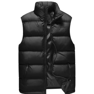 China New 2020 viable hot sale classic fashion men's plus size support sleeveless collar stitched down tracksuit for sale