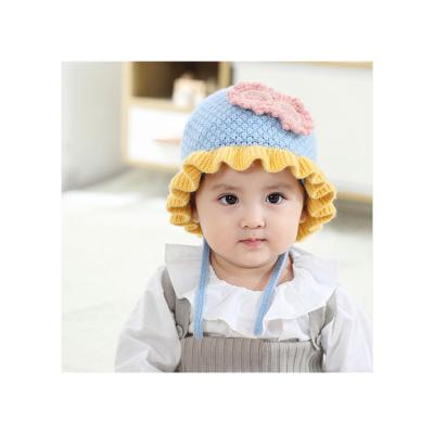 China High Quality Casual Knitted Cute Newborn Baby Hat Autumn/Winter Baby Hat for sale