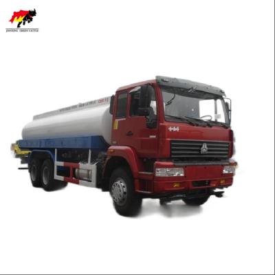 China Transport water low price used 20m3 sinotruk 336hp howo 6*4 water tanker truck for sale for sale