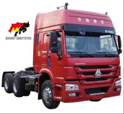 China Howo Truck 6x2 New and Used 371hp Sinotruck Tractor Truck For Sale 6800x2500x3500 for sale